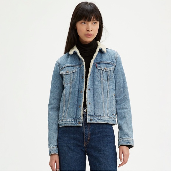 Custom Swift Sherpa/jean jacket - Picture 9 of 15